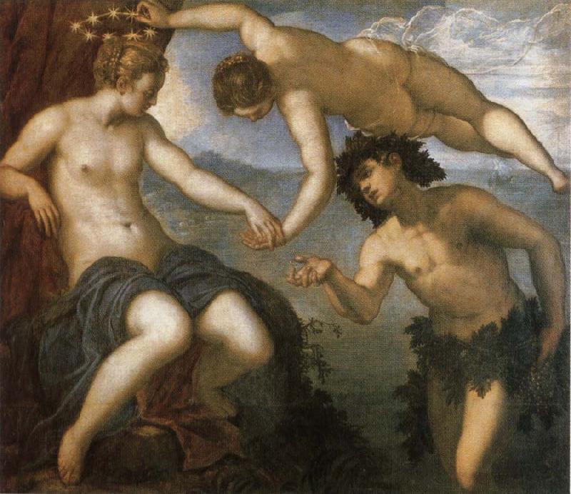 Jacopo Tintoretto Bacchus and Ariadne oil painting picture